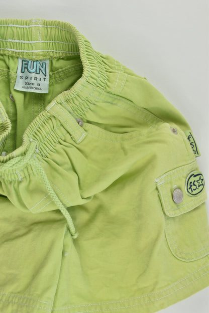 Fun Spirit (Old School) Size 1 Shorts