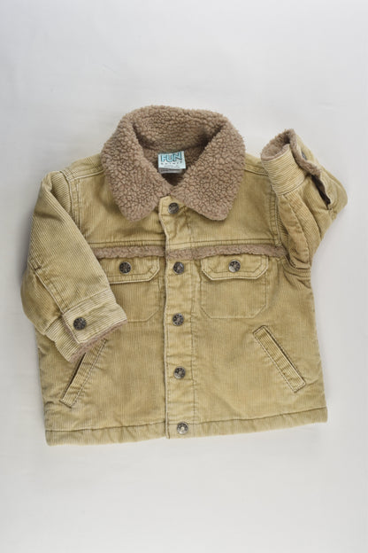 Fun Spirit Size 0 Cord Sherpa Jacket
