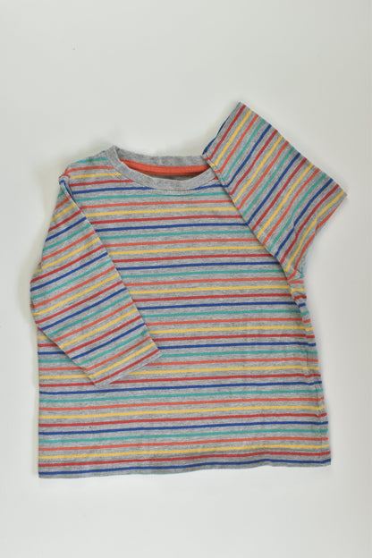 Fun Spirit Size 1 Rainbow Stripes Top