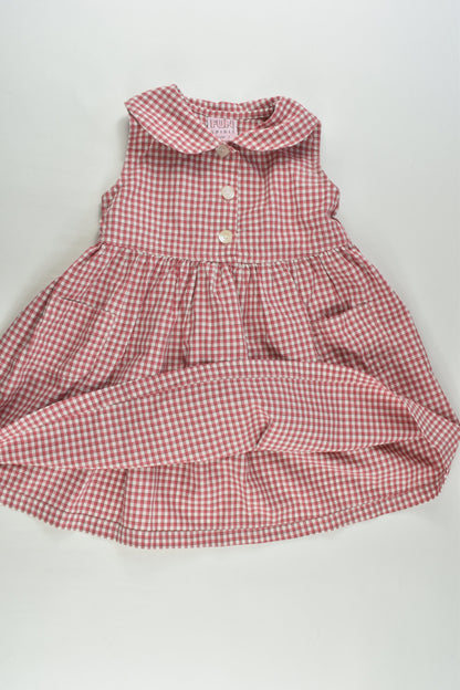 Fun Spirit Size 1 Vintage Checked Dress