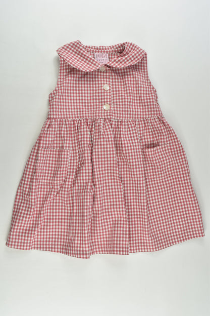 Fun Spirit Size 1 Vintage Checked Dress