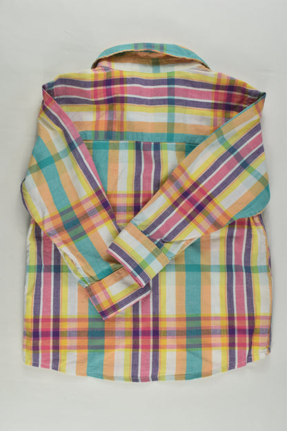 Fun Spirit Size 3 Colourful Checked Shirt