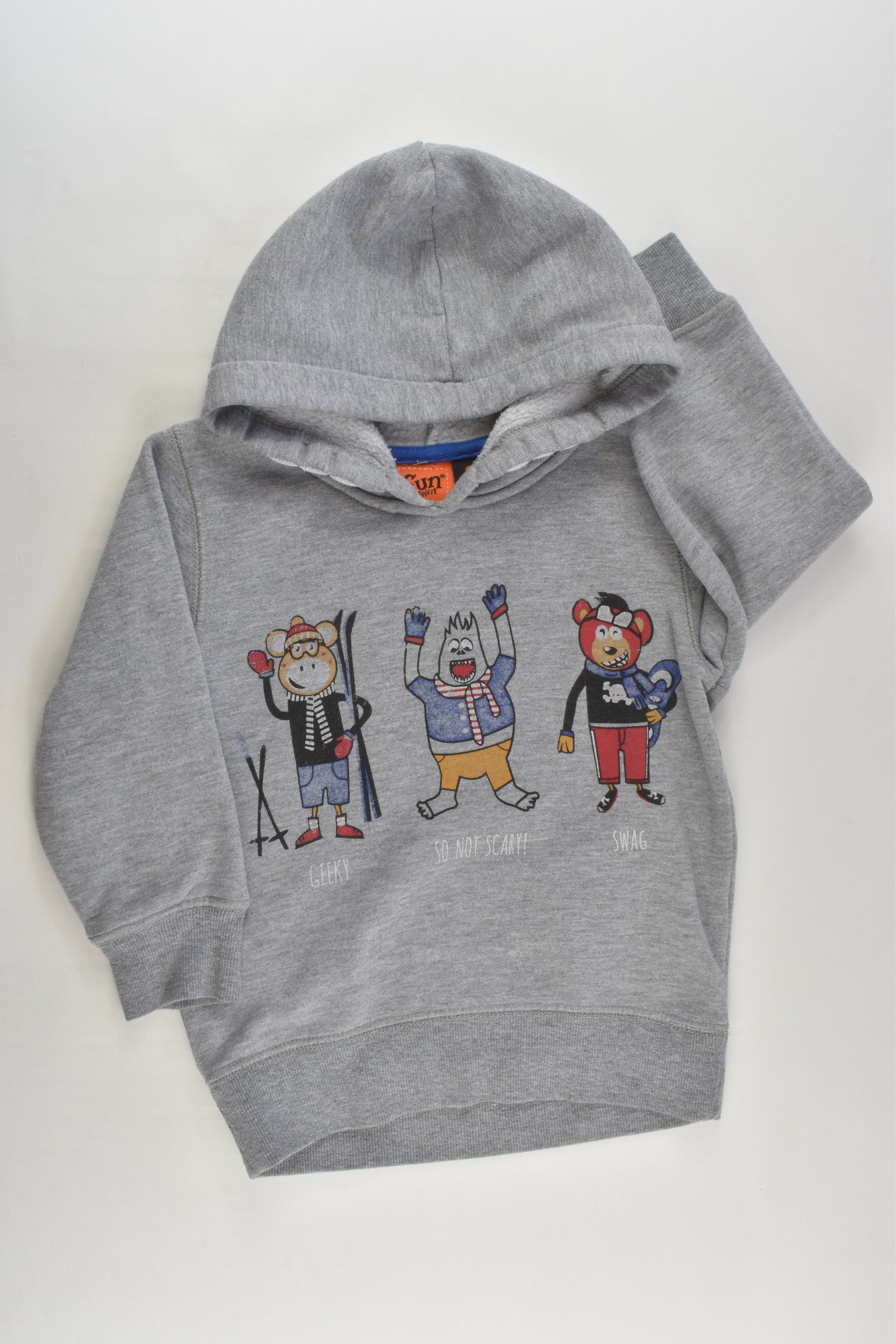 Fun Spirit Size 3 Hooded Jumper