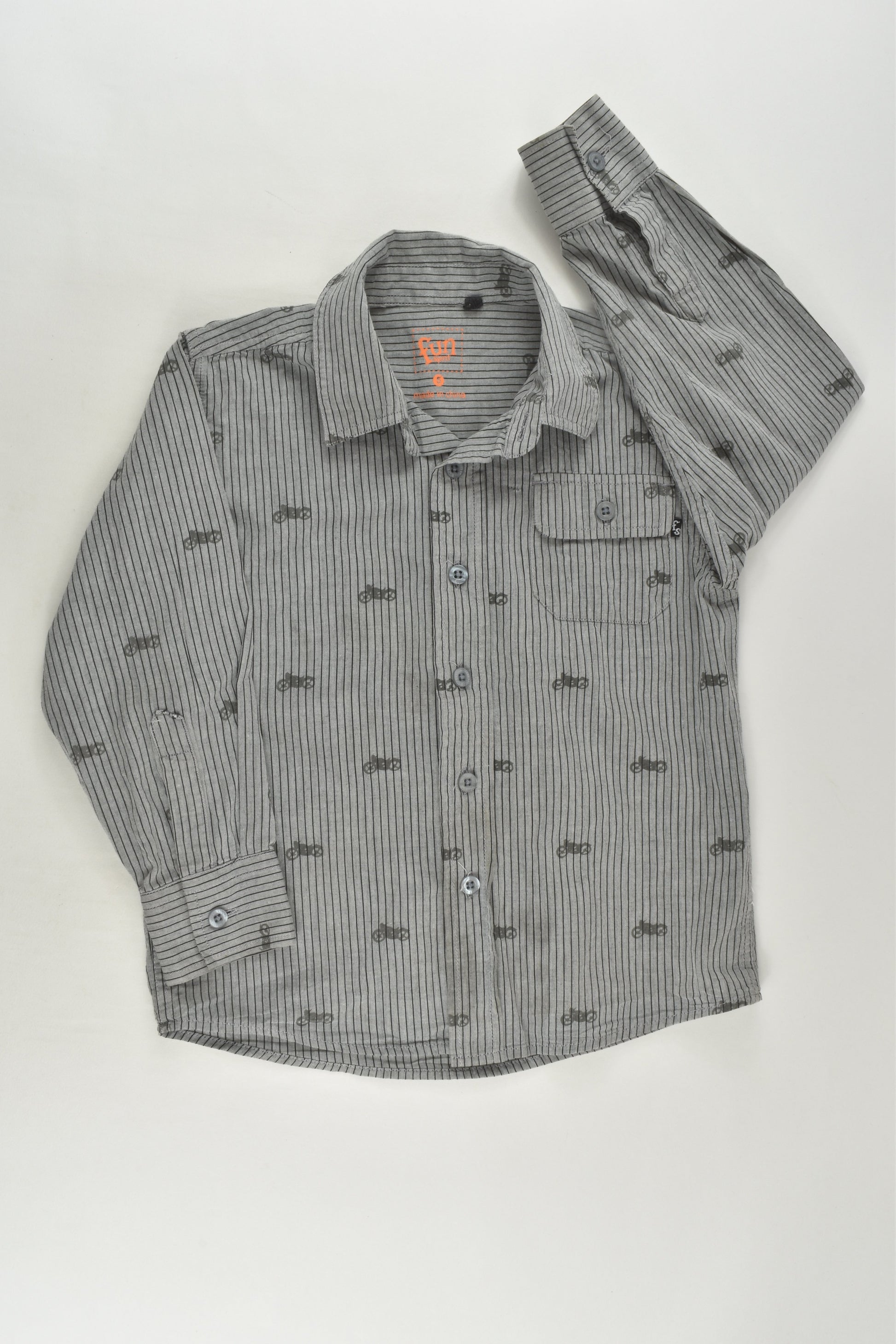 Fun Spirit Size 5 Motorbike Shirt