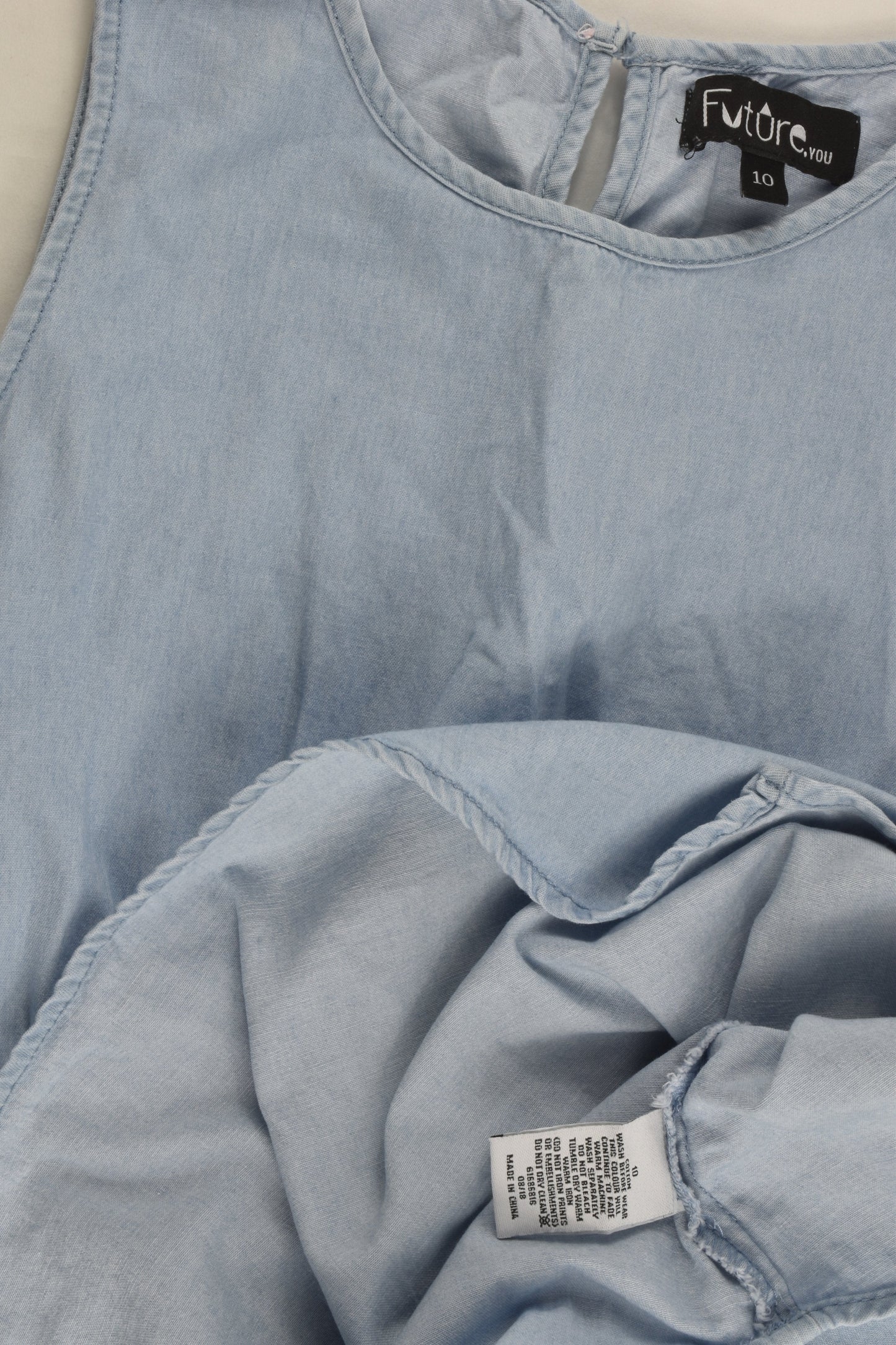 Future.You Size 10 Lightweight Denim Dress