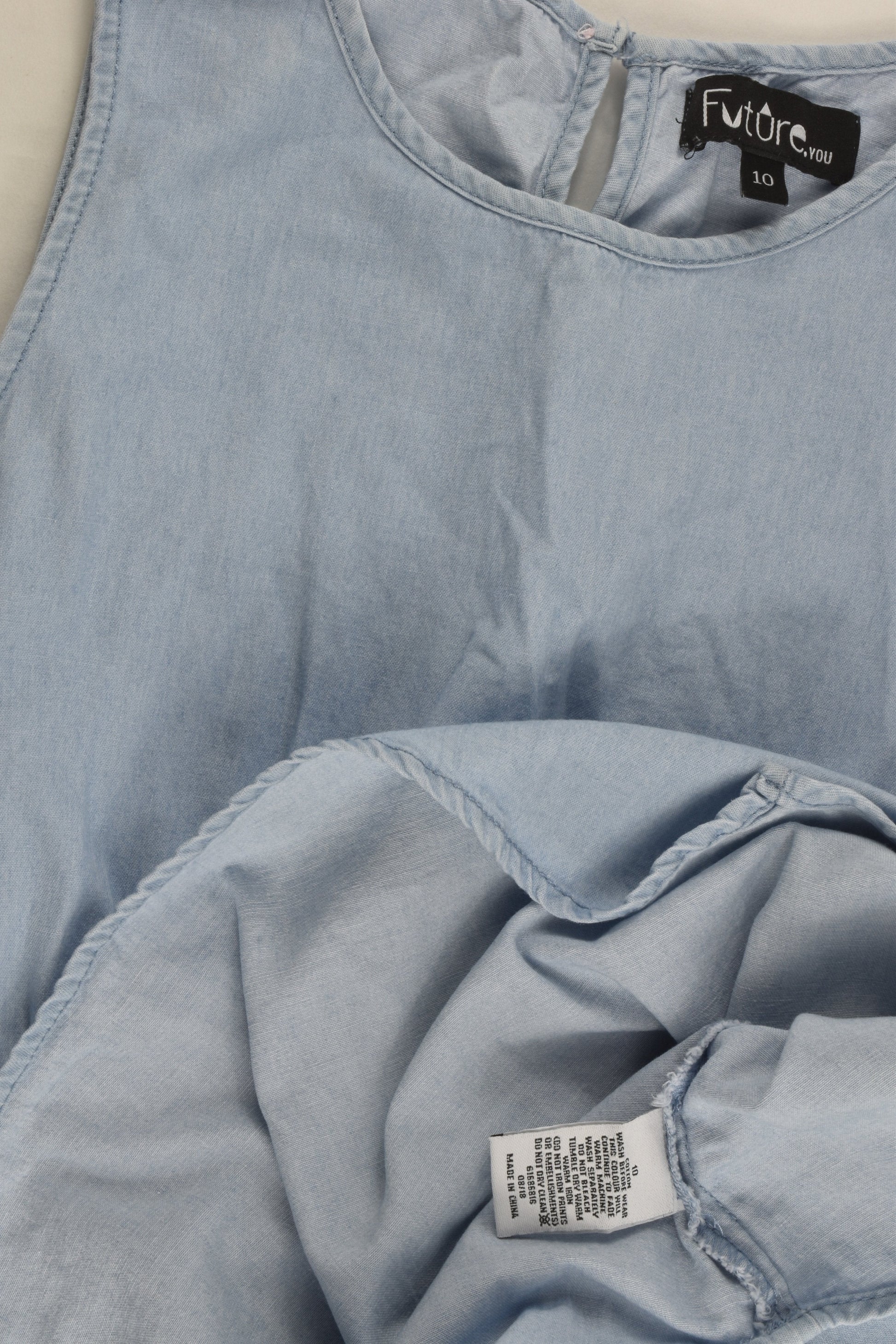 Future.You Size 10 Lightweight Denim Dress