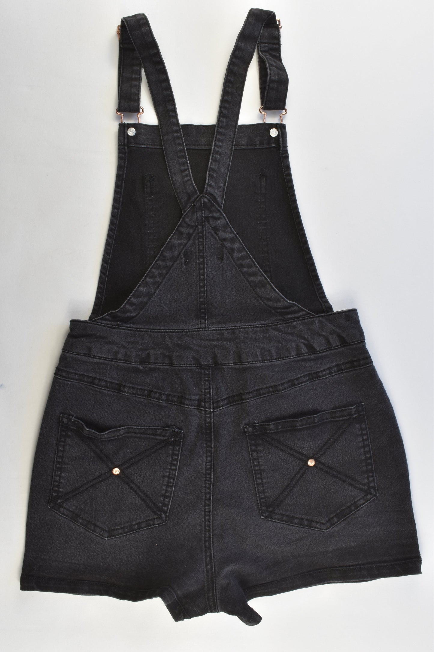 Future.You Size approx 8-10 Soft and Stretchy Denim Short Overalls