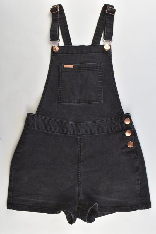 Future.You Size approx 8-10 Soft and Stretchy Denim Short Overalls