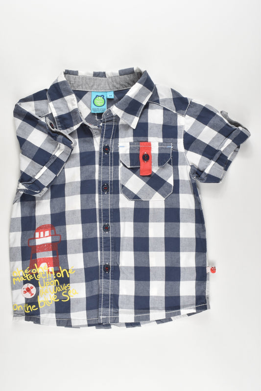 Gagou Tagou France Size 3 Collared Shirt