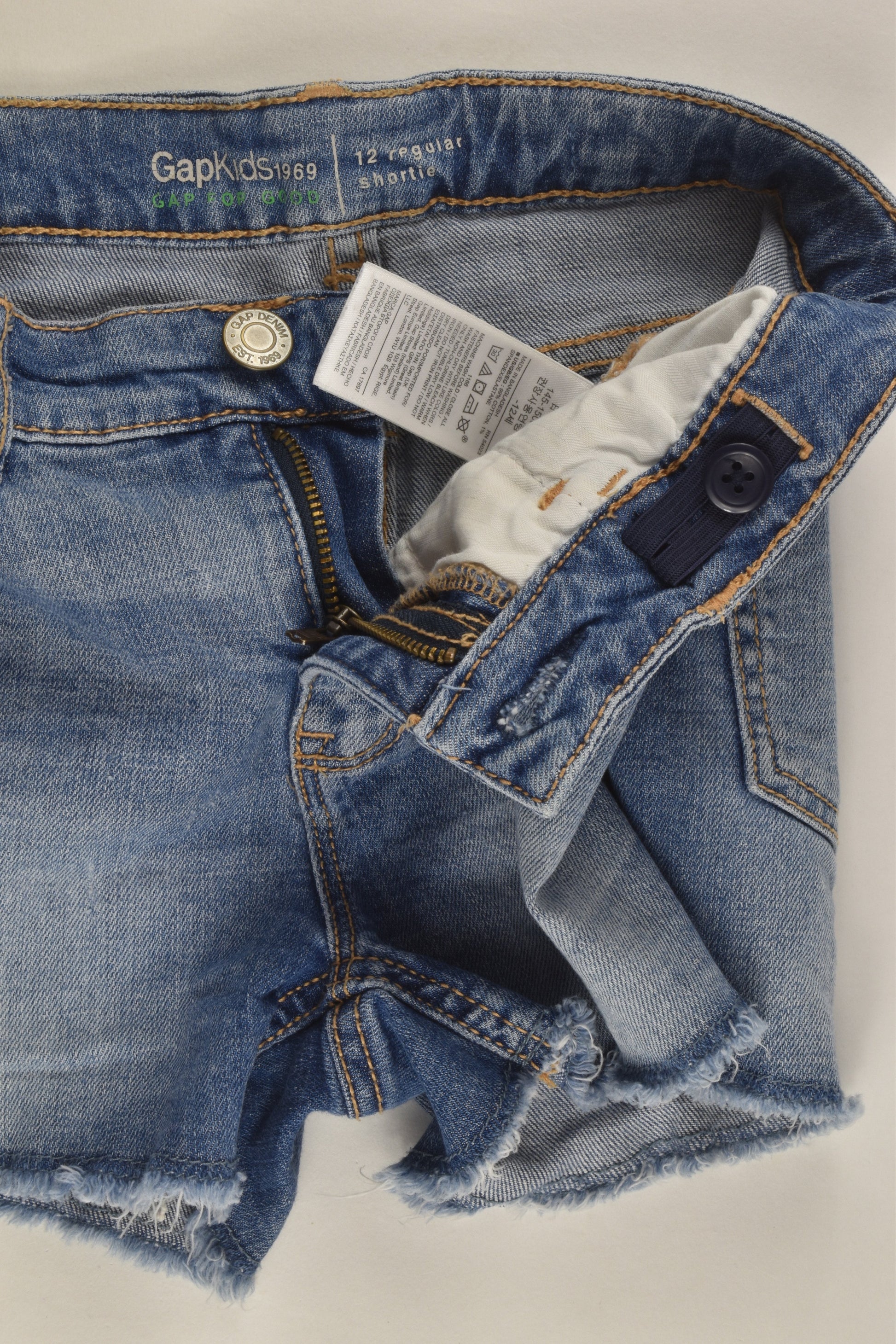 Gap Kids Size 12 Denim Shorts
