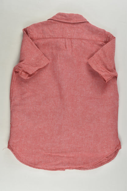 Gap Kids Size 4-5 Linen Blend Shirt