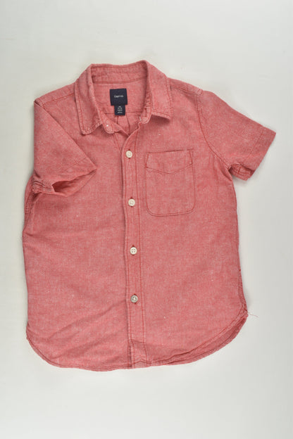 Gap Kids Size 4-5 Linen Blend Shirt