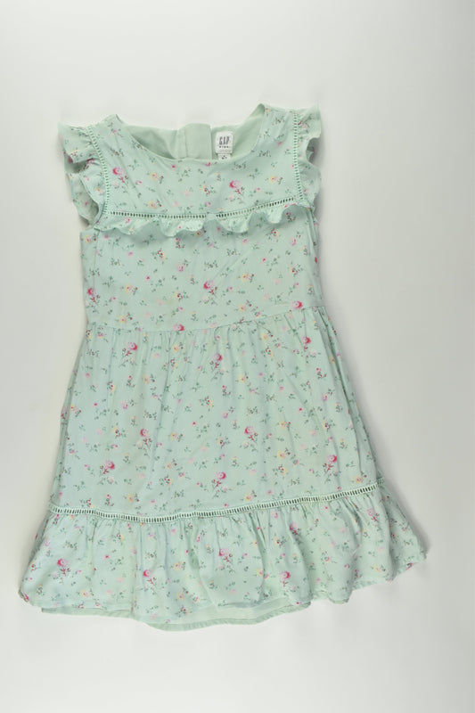 Gap Kids Size 6-7 Lined Floral Dress