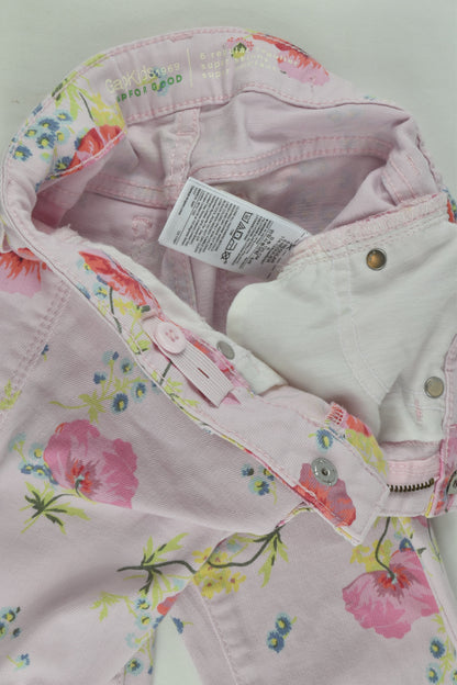 Gap Kids Size 6 Floral Denim Pants