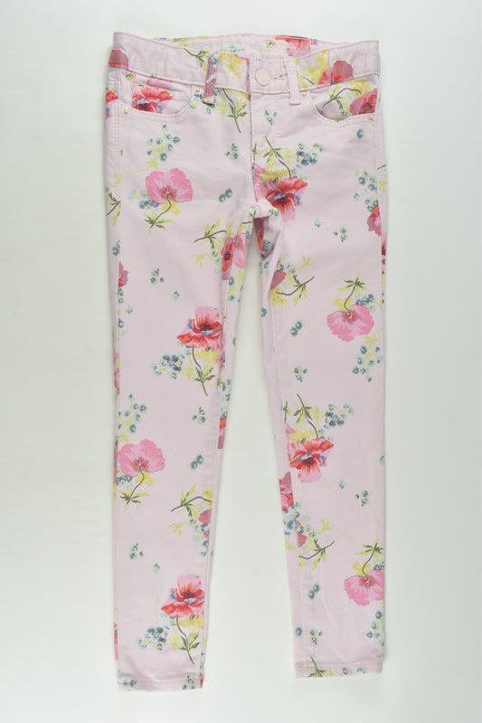 Gap Kids Size 6 Floral Denim Pants