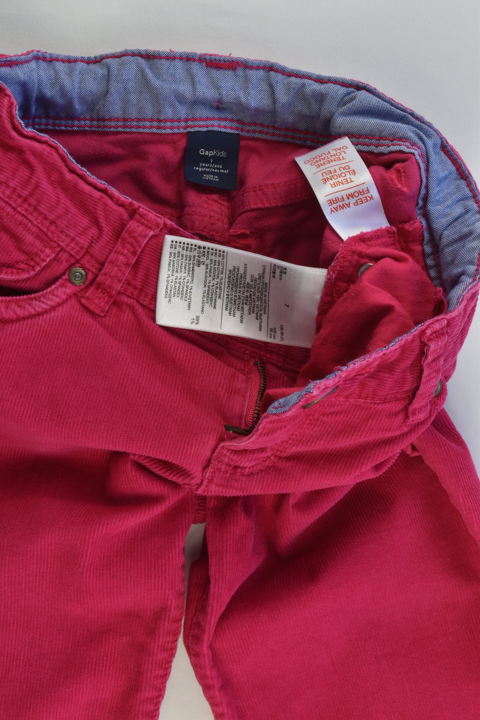 Gap Kids Size 7 Stretchy Cord Pants
