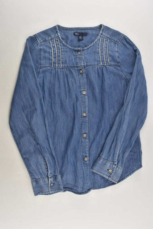 Gap Kids Size 8-9 Denim Shirt