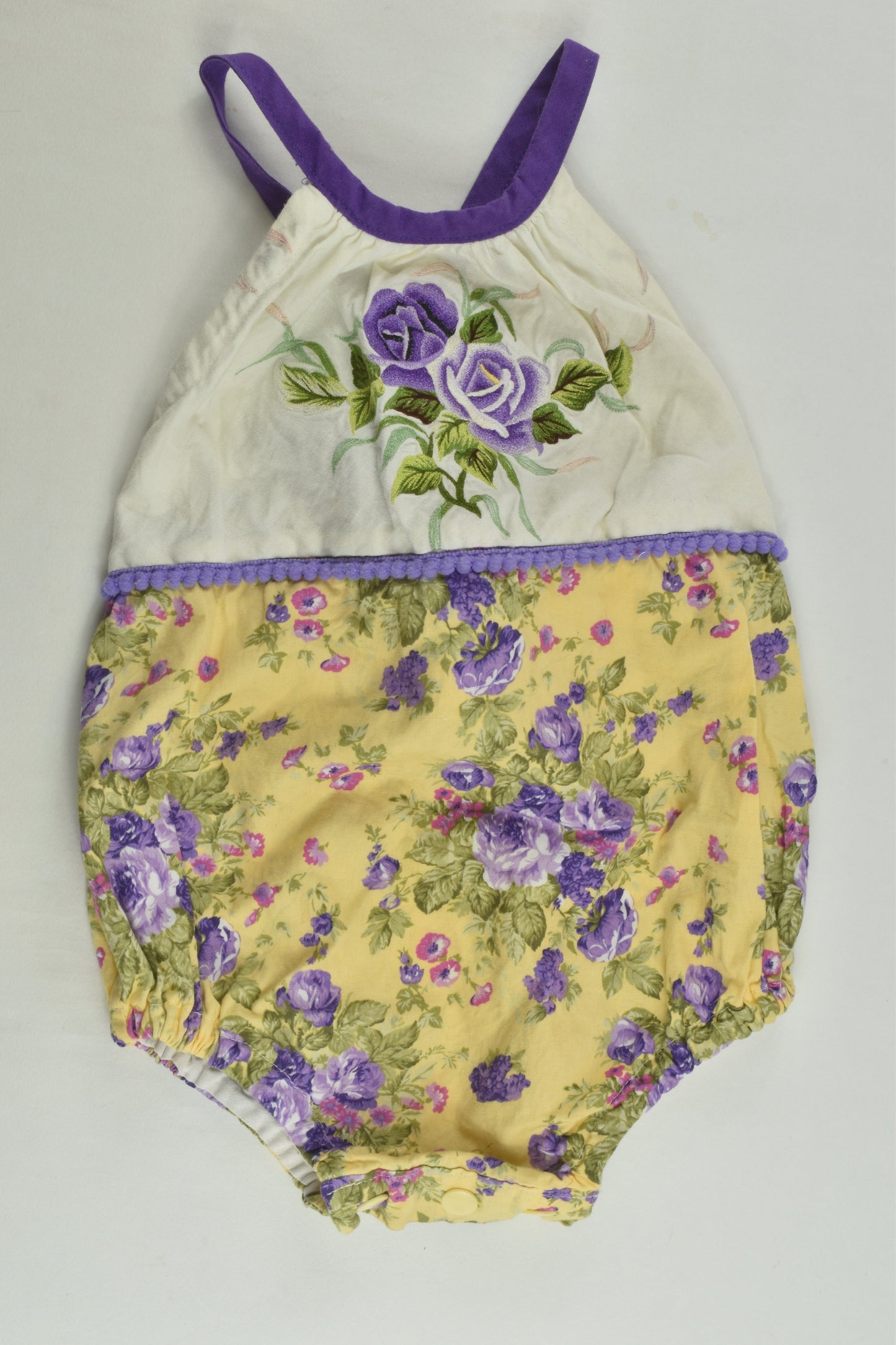 Garden of Eadie Size 0 Floral Romper