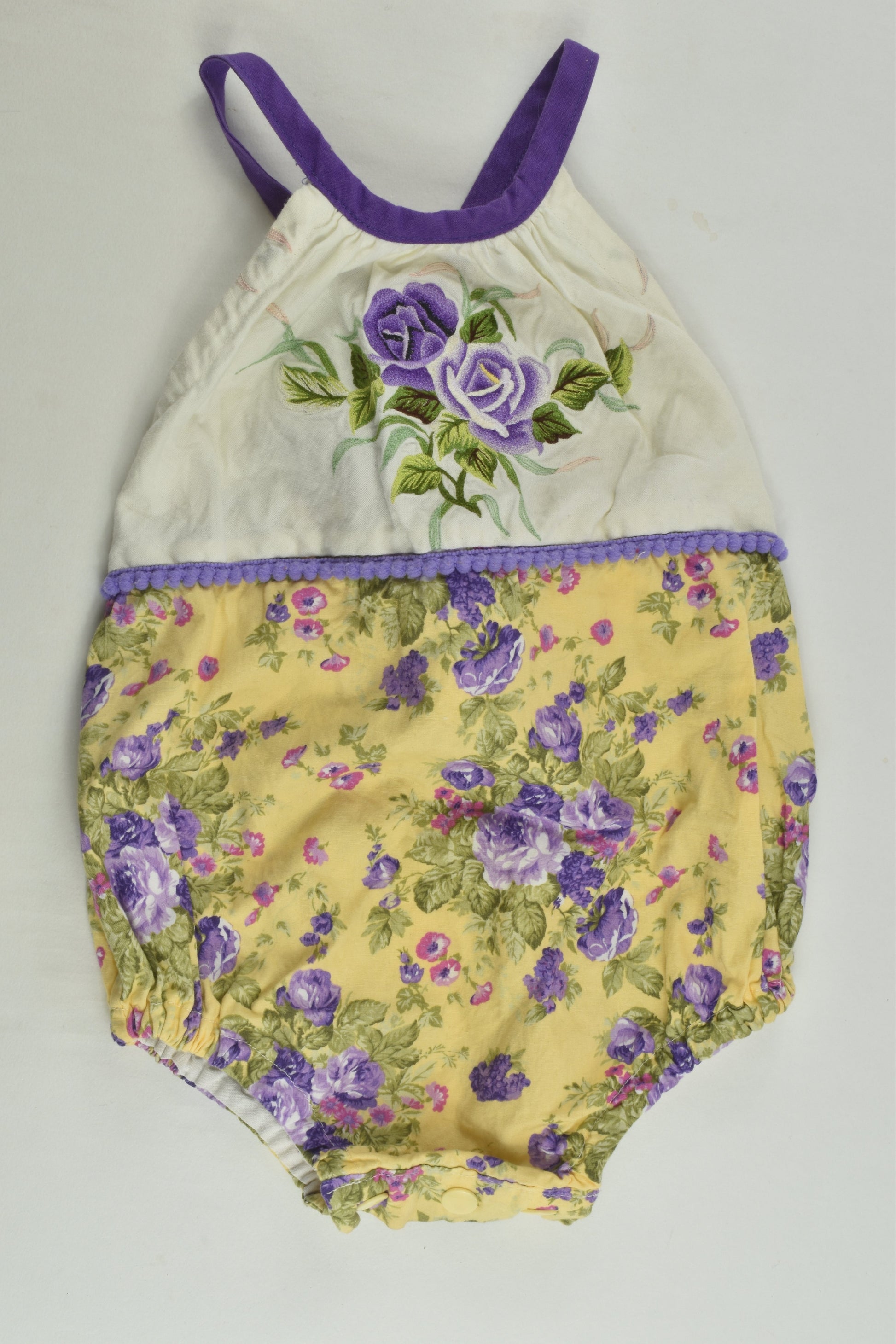 Garden of Eadie Size 0 Floral Romper