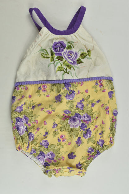 Garden of Eadie Size 0 Floral Romper