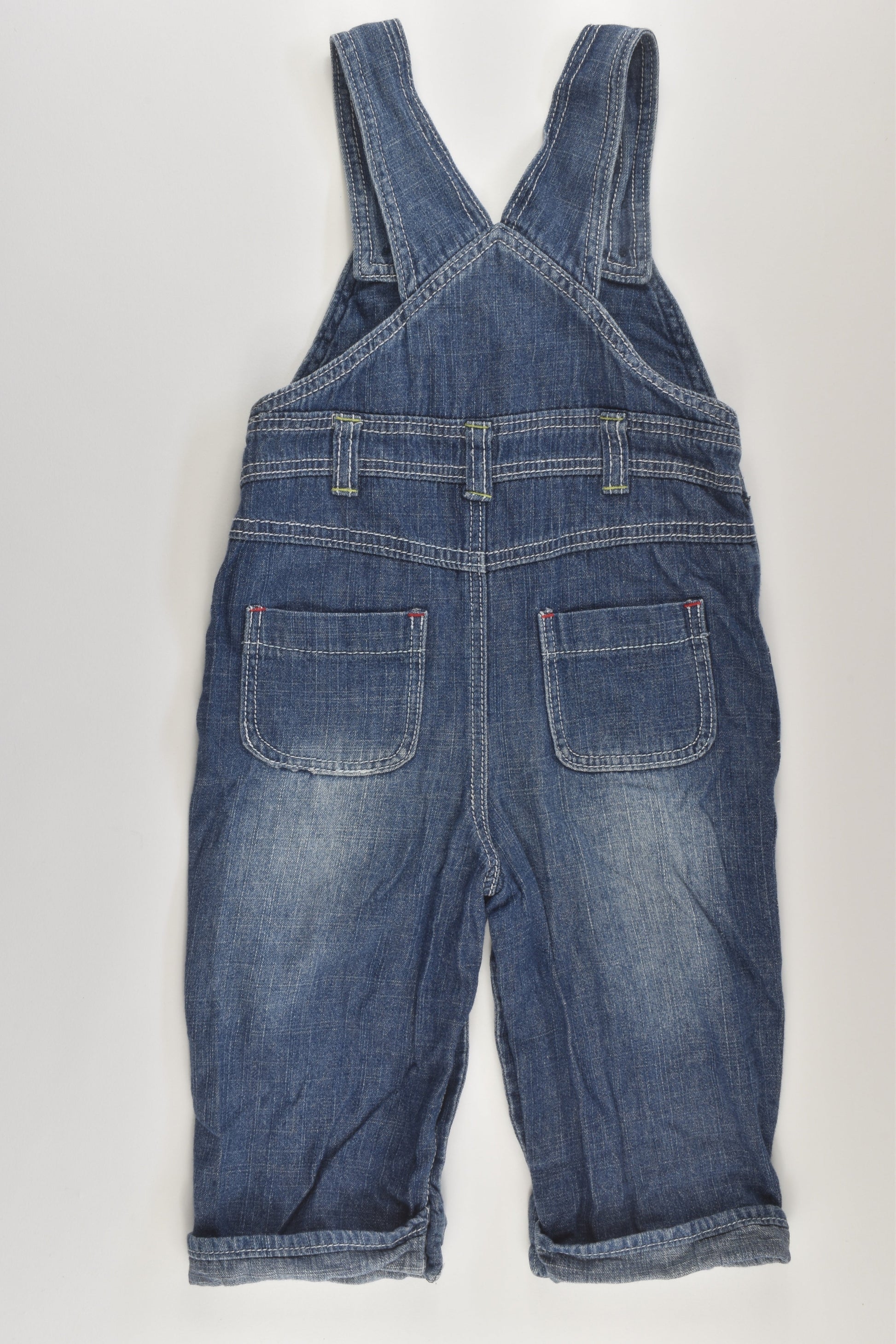George Size 0 (6-9 months) Denim Overalls