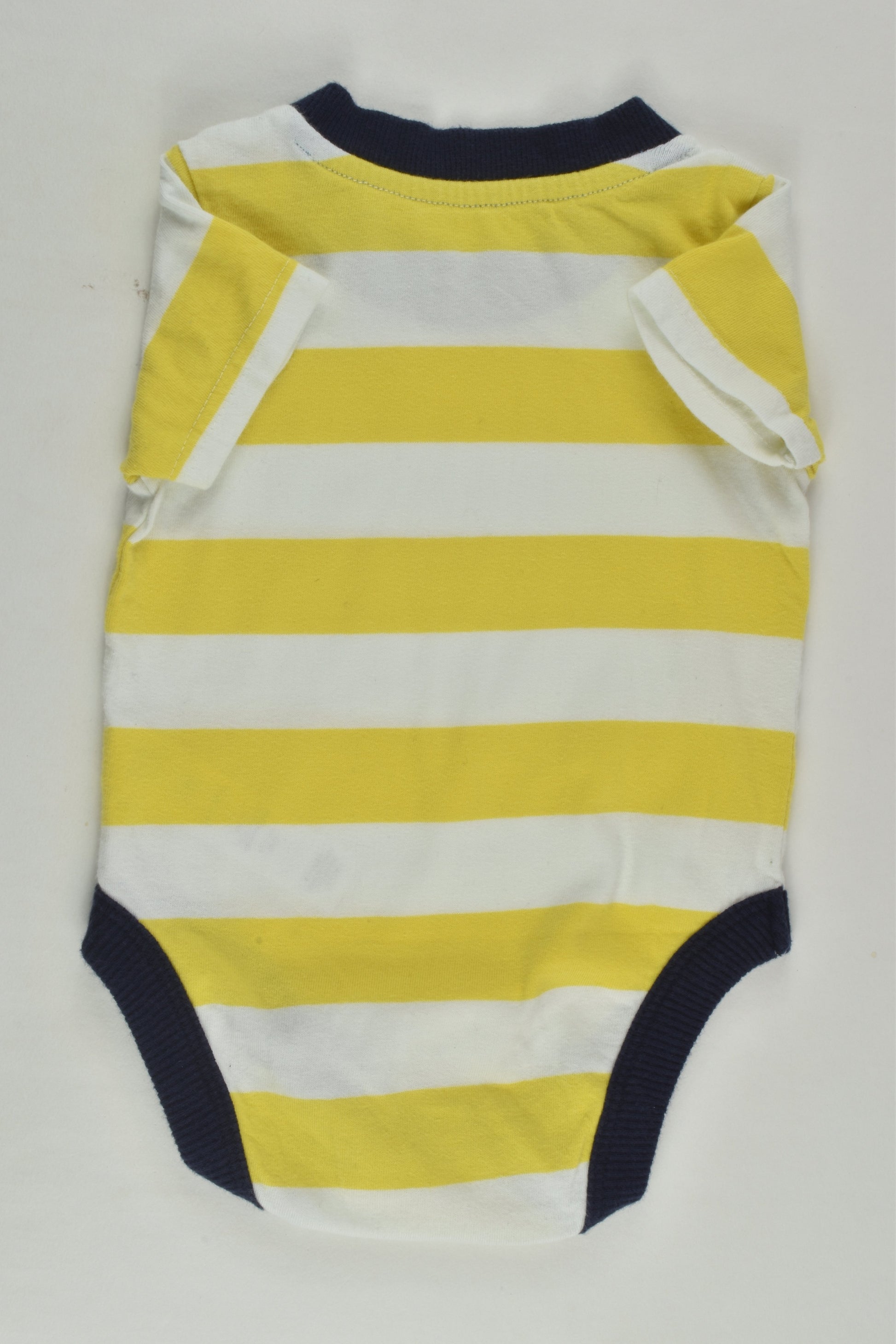 George Size 00 (3-6 months) Striped Bodysuit