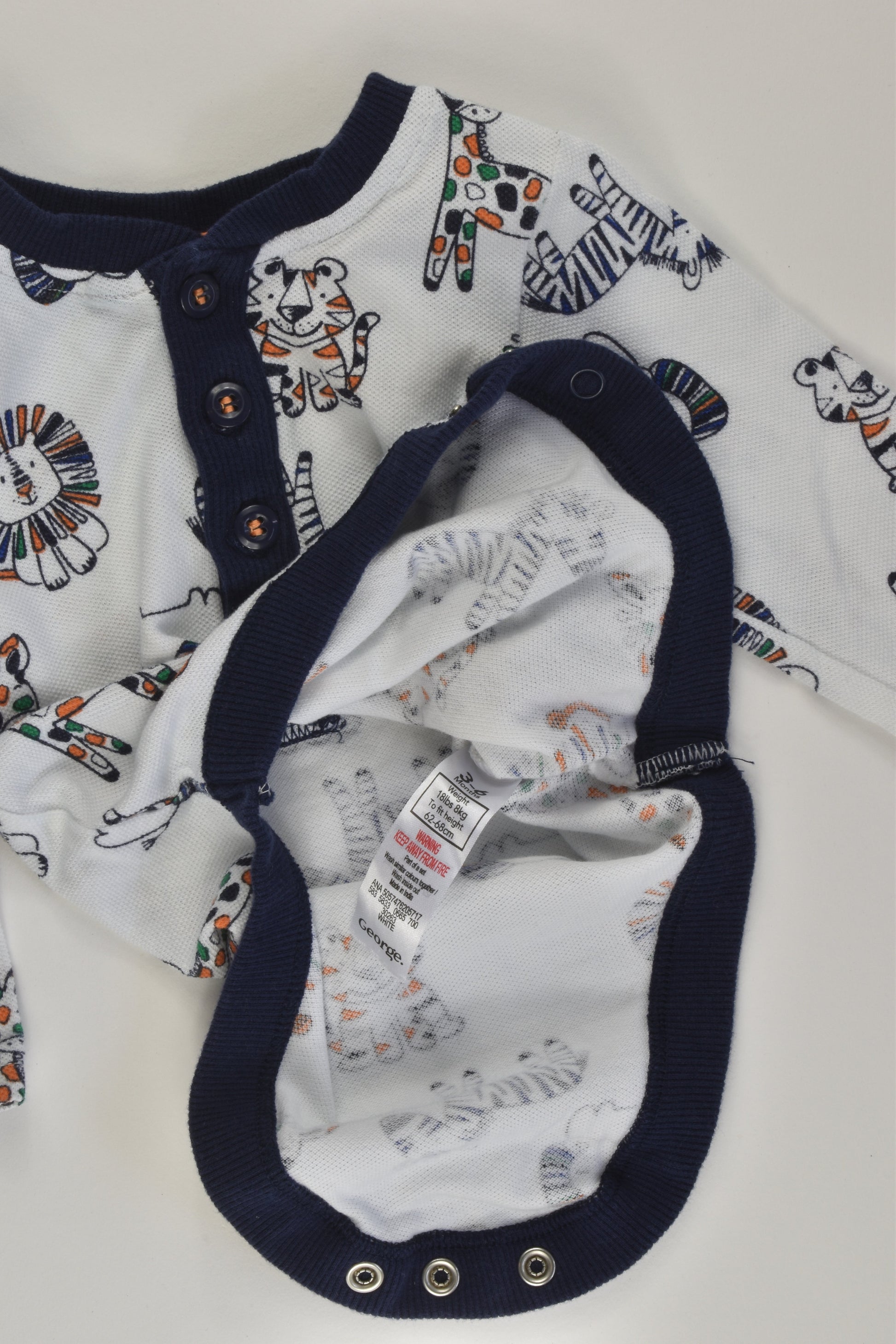 George Size 00 Bodysuit