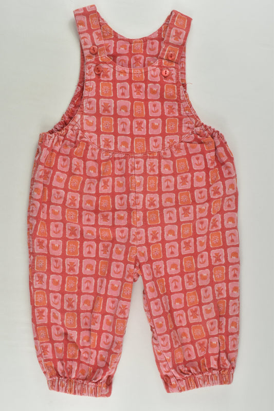 George Size 00 Vintage Cord Overalls