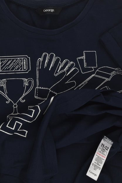 George Size 11-12 'Football Crazy' T-shirt