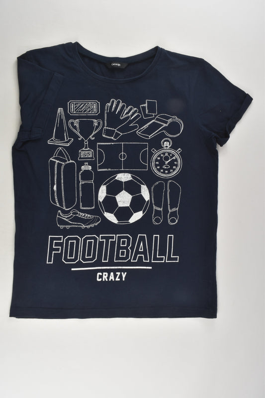 George Size 11-12 'Football Crazy' T-shirt