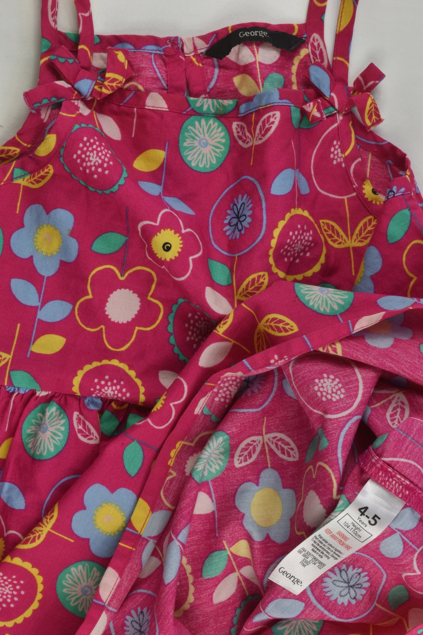 George Size 4-5 Floral Dress