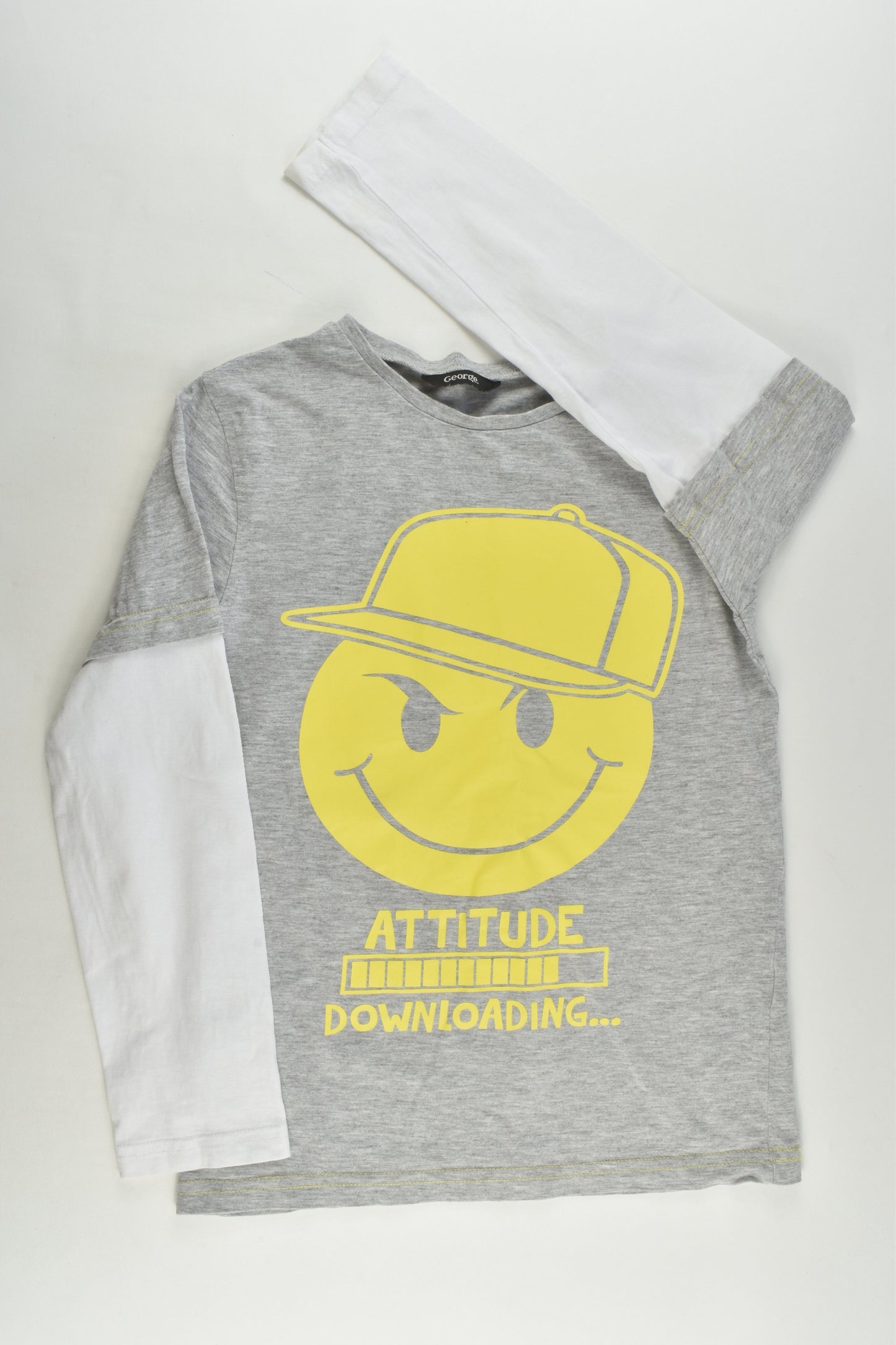 George Size 8-9 'Attitude Downloading' Top