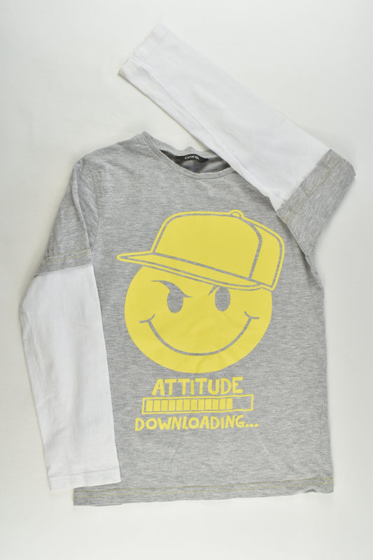 George Size 8-9 'Attitude Downloading' Top