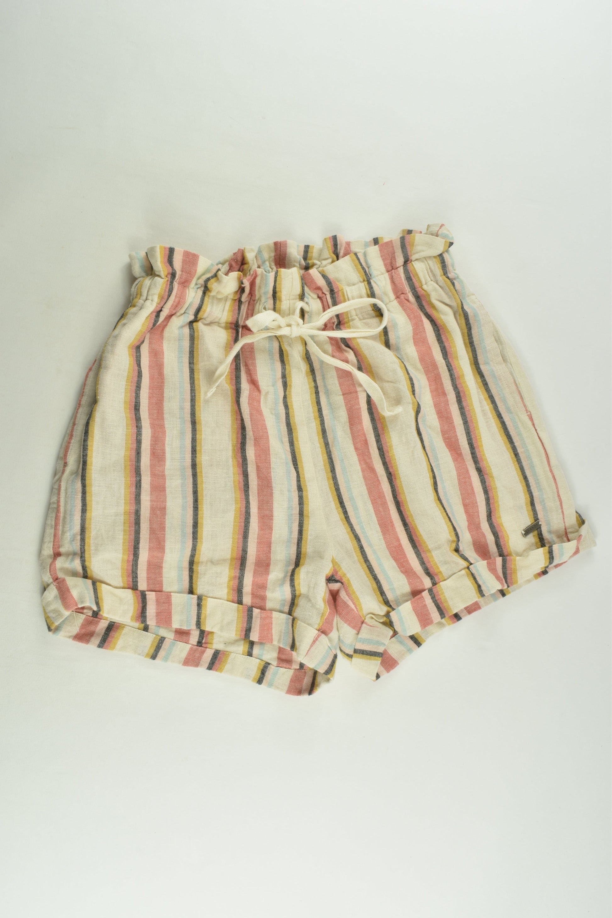 Ghanda Size 10-11 Linen Blend Shorts