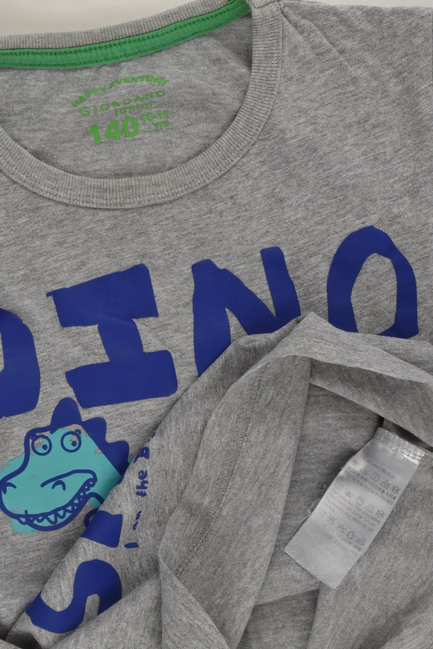 Giordano Junior Size 10-11 Dinosaur T-shirt