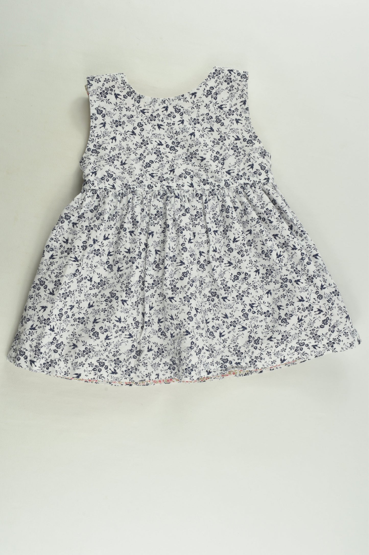 Glen Lossie Size approx 1 Reversible Floral Dress