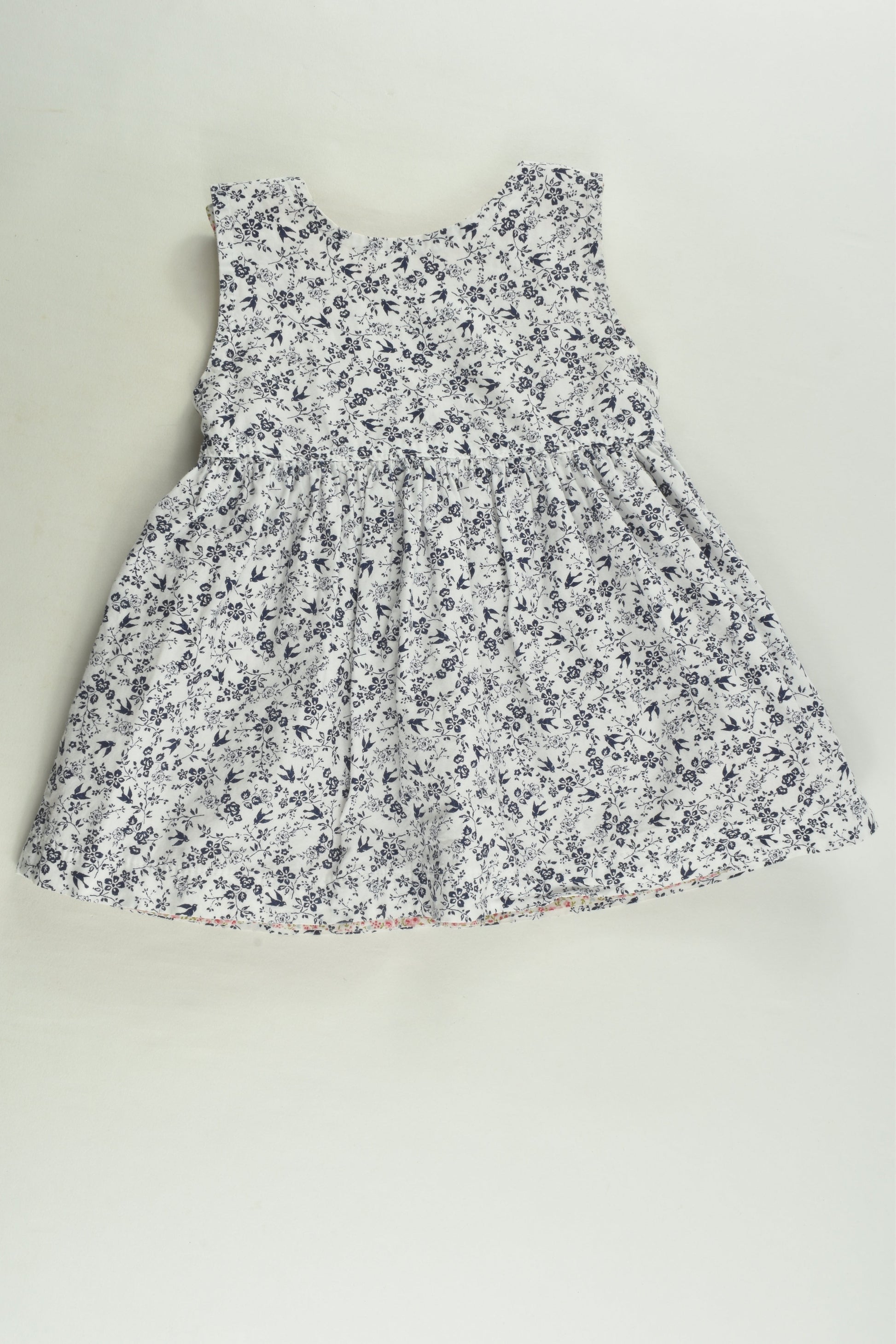 Glen Lossie Size approx 1 Reversible Floral Dress