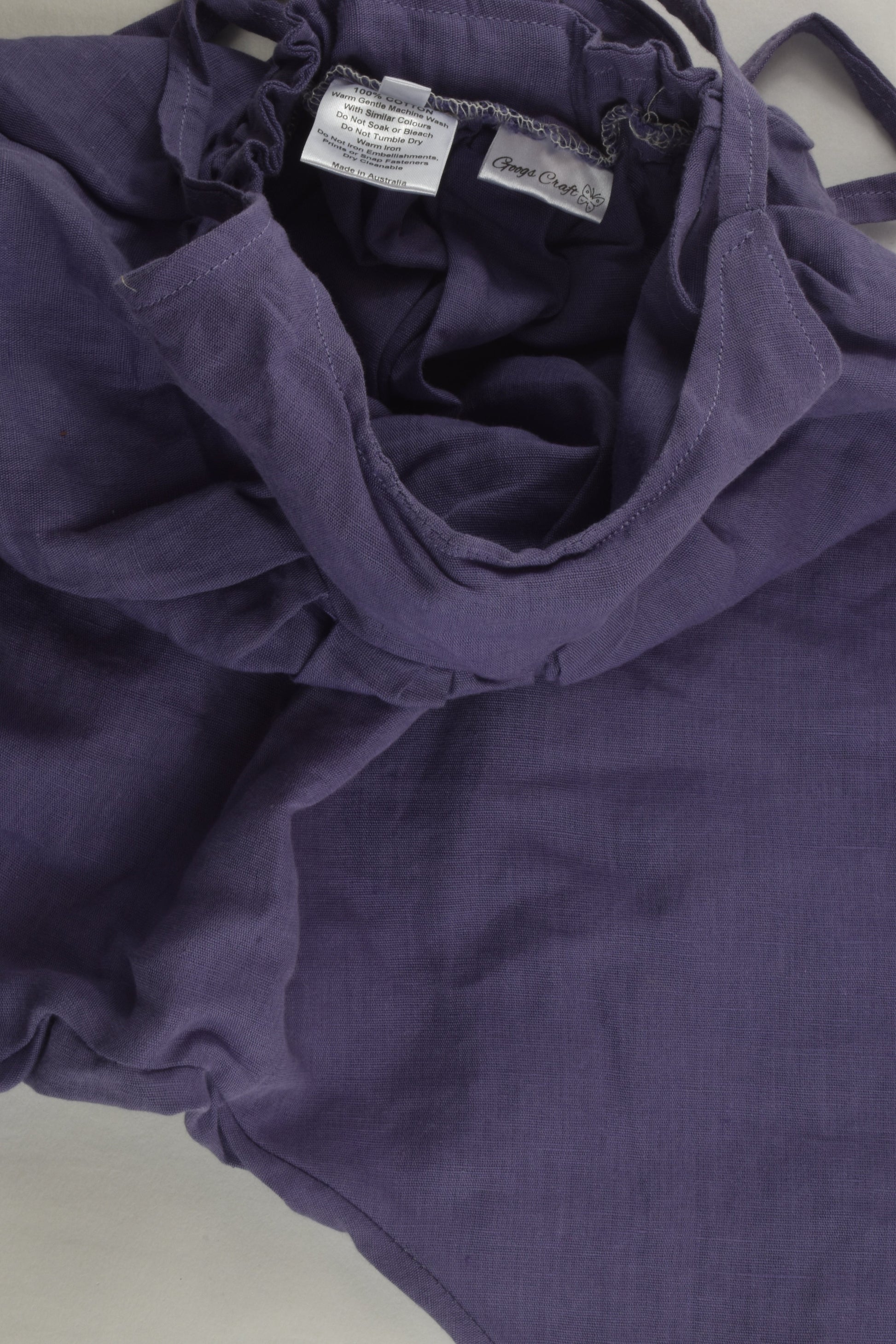 Googs Crafts Size 0 Linen-feel Harem Overalls