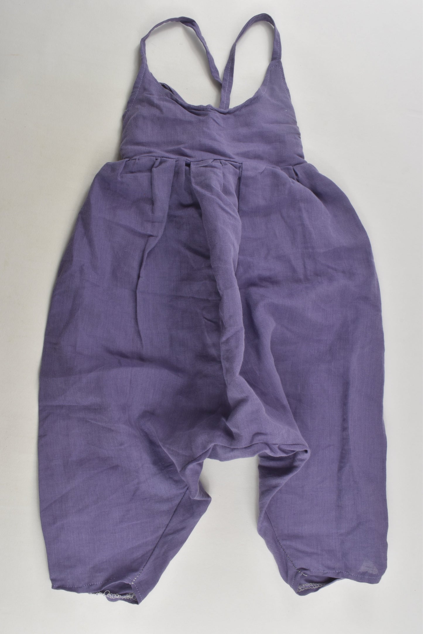 Googs Crafts Size 0 Linen-feel Harem Overalls