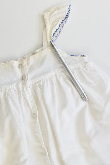 Grain De Blé (France) Size 1 (18 months, 80 cm) Lined Dress