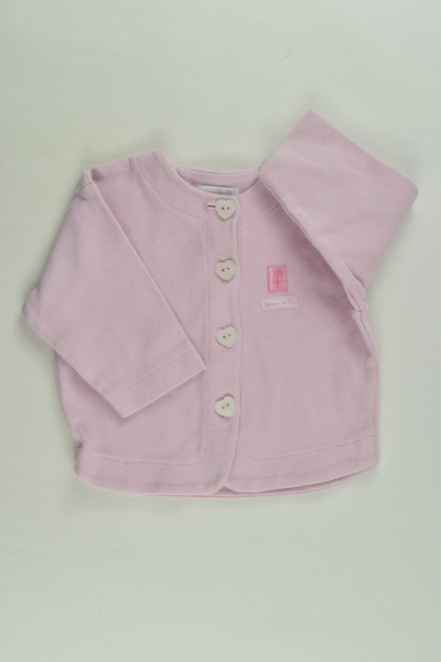 Grain De Blé Size 000 (3 months) Cardigan