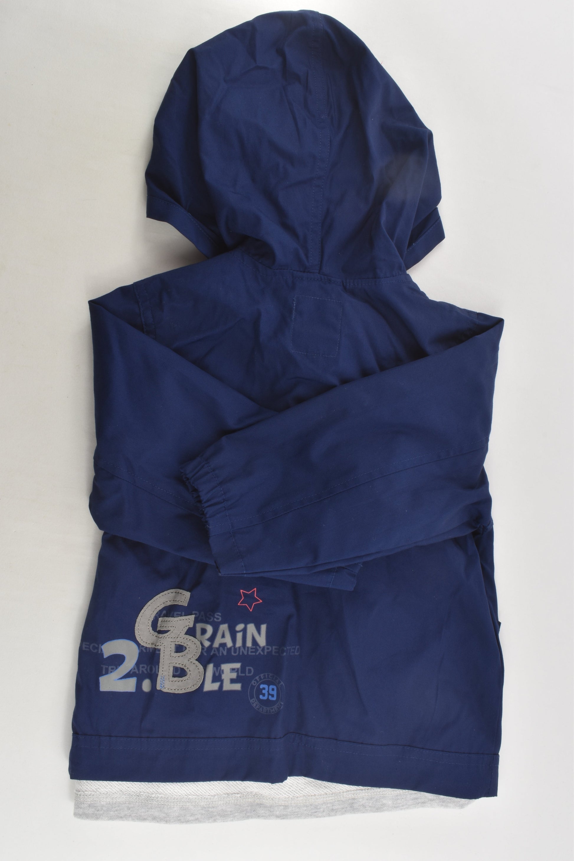 Grain De Blé Size 1 (86 cm, 24 months) Jacket with Removable Lining