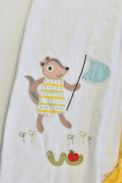 Grobag Size 0-1 (6-18 months) Approx 1.0 Tog Chipmunk Sleeping Bag