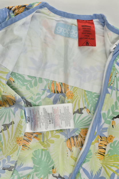 Grobag Size 0-1 (6-18 months) Tigers and Toucans 0.5 Tog Sleeping Bag
