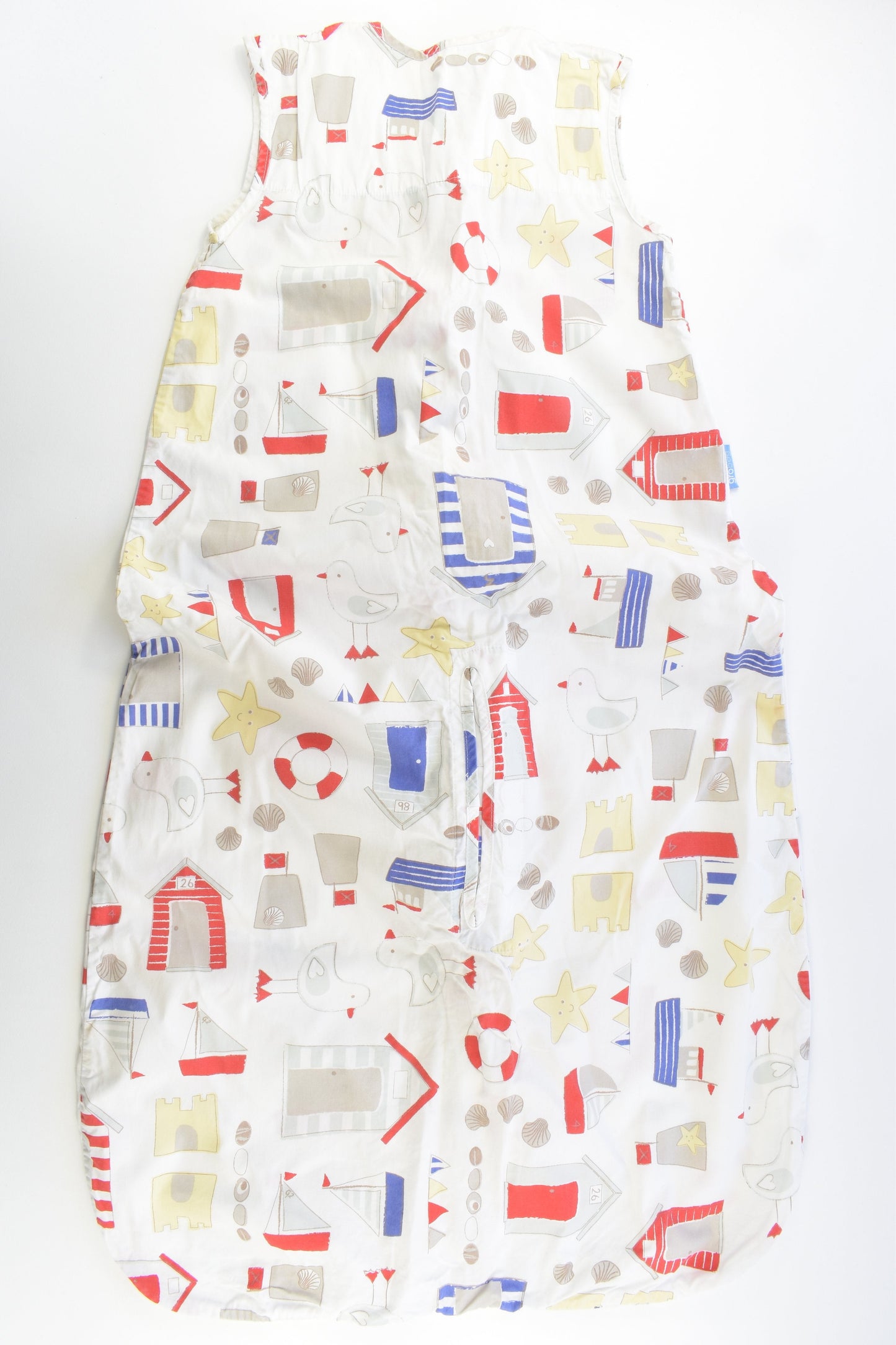 Grobag Size 1-3 (18-36 months) 0.5 Tog Seagulls and Beach Sleeping Bag with Travel Bag
