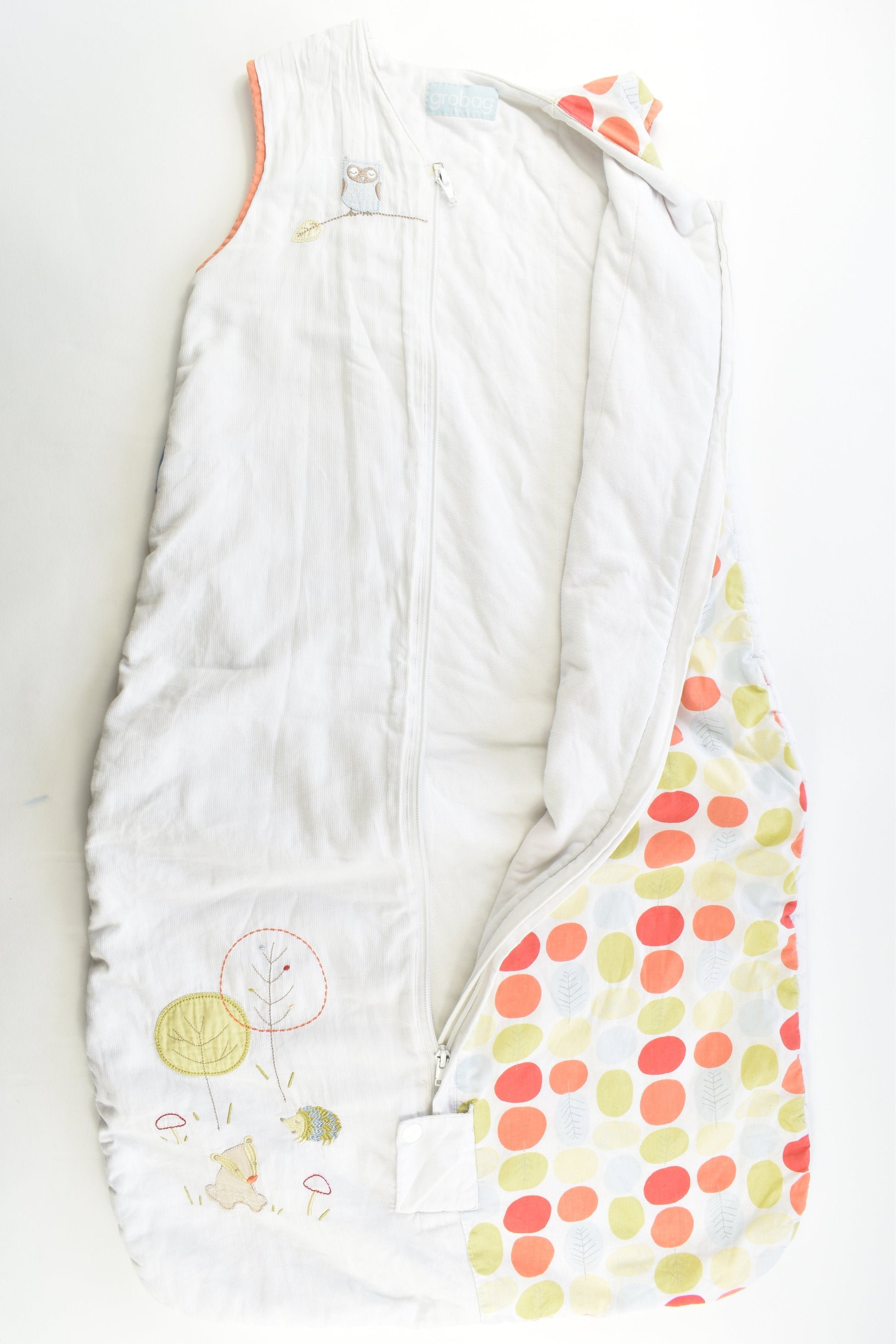Grobag Size 1-3 (18-36 months) 1.5 Tog Hedgehog and Badger Sleeping Bag