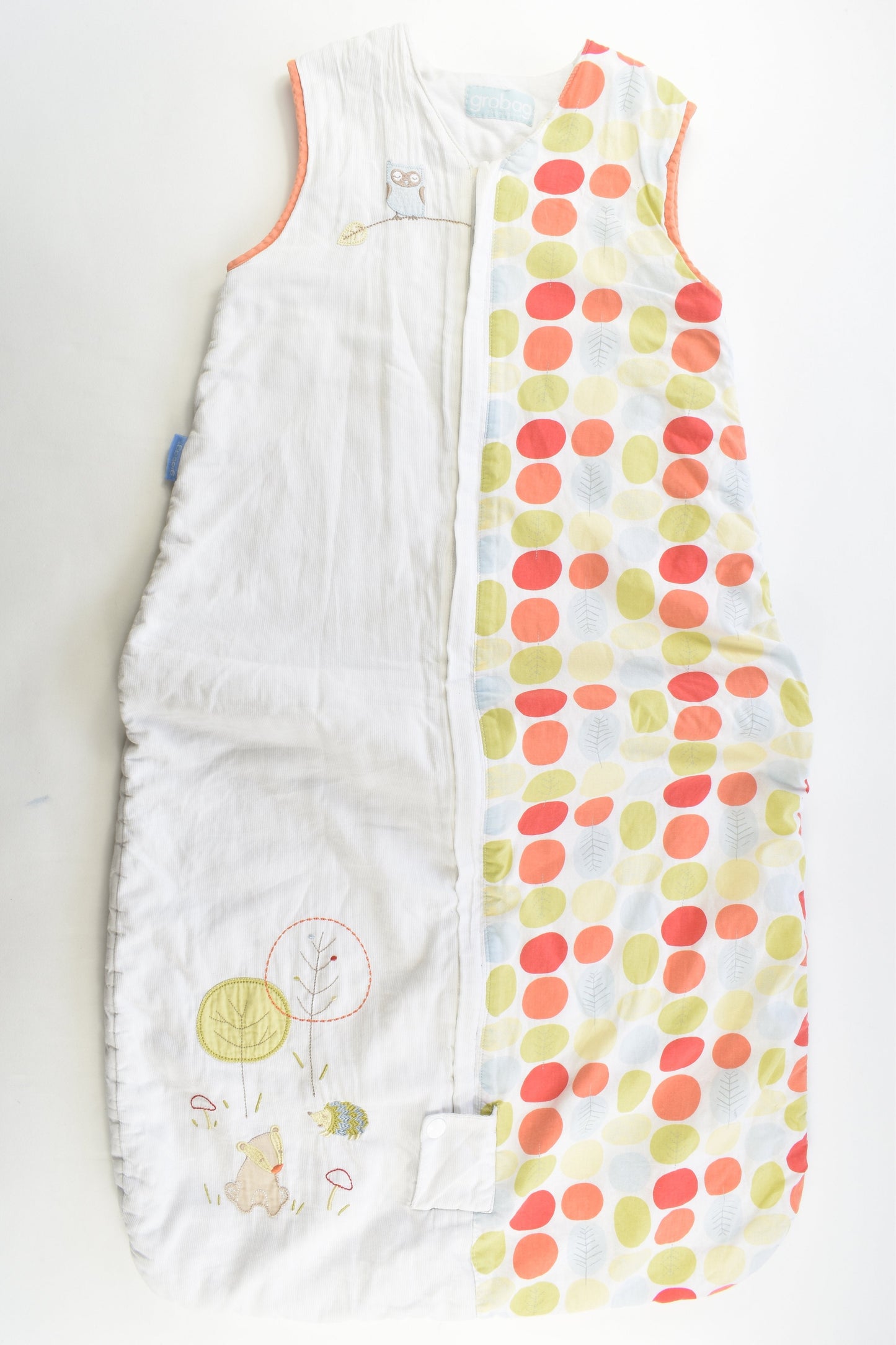 Grobag Size 1-3 (18-36 months) 1.5 Tog Hedgehog and Badger Sleeping Bag
