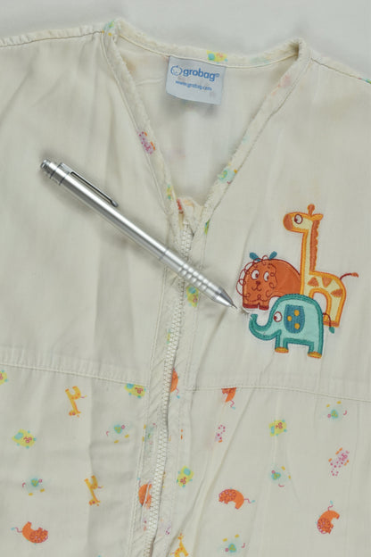 Grobag Size 1-3 (18-36 months) Approx 1.0 Tog Colourful Animals Sleeping Bag