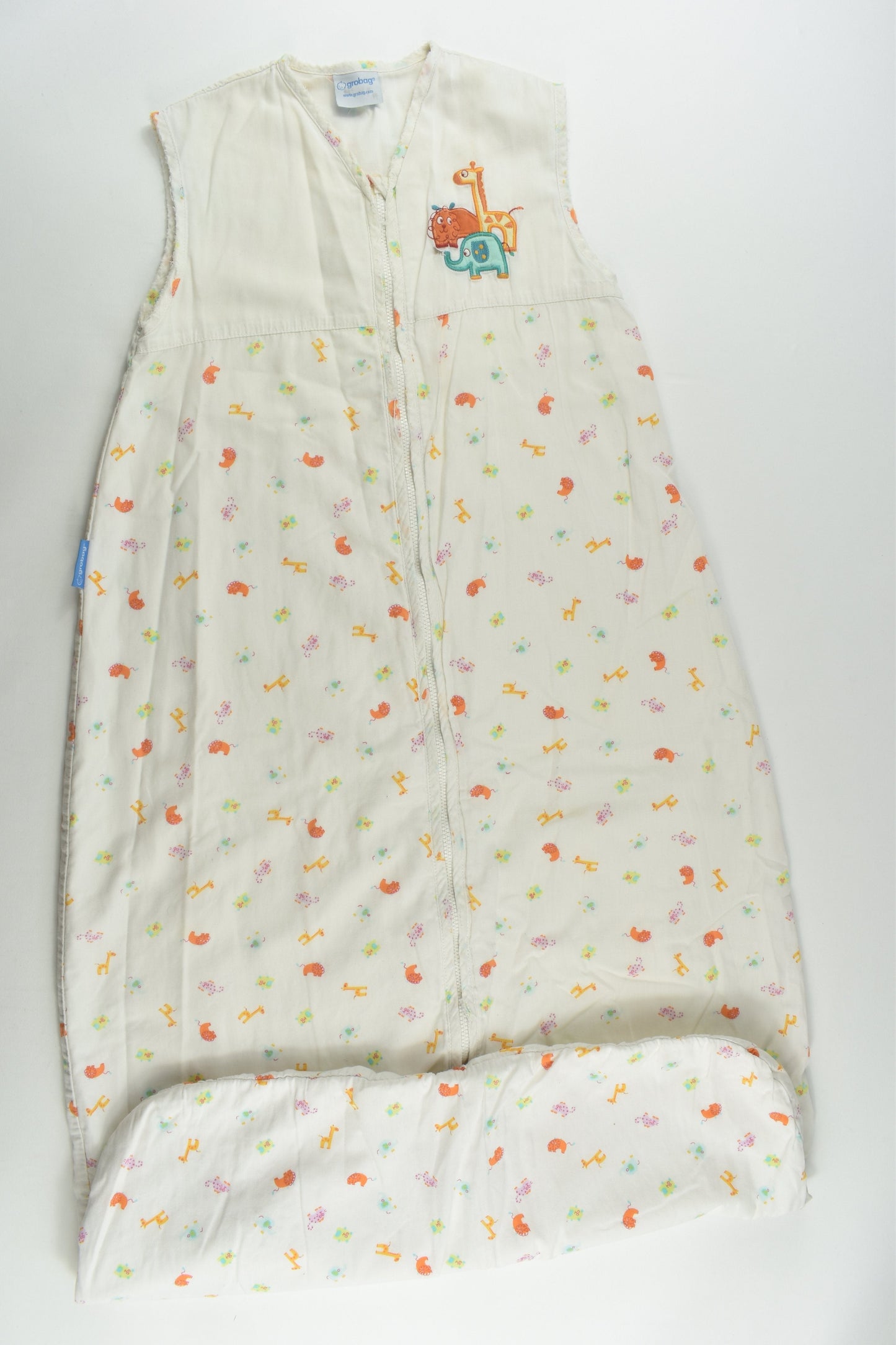 Grobag Size 1-3 (18-36 months) Approx 1.0 Tog Colourful Animals Sleeping Bag