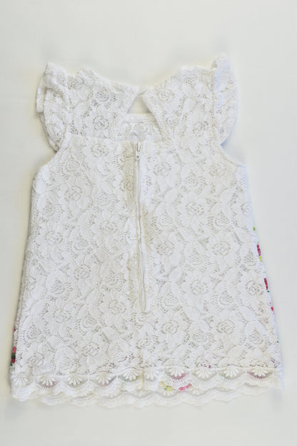 Guess Size 18 months Lined Lace Tunic/Dress